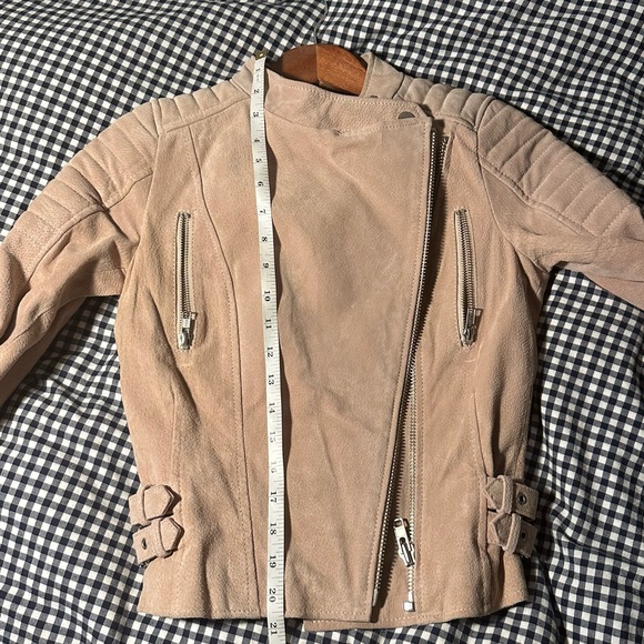 Meotine leather jacket pink - Picture 11 of 12